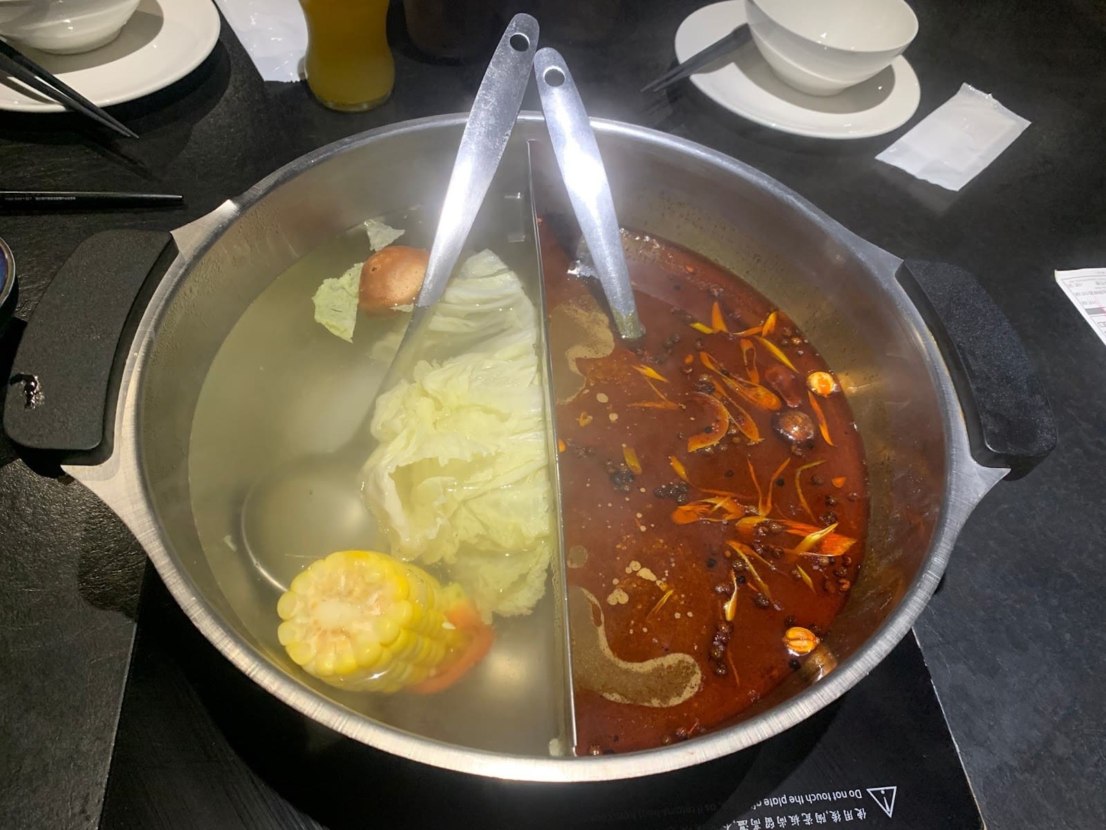 Experience the Sichuan Green peppercorns Spicy Hot Pot at ChiaohSinYuan in Zhongshan District, Taipei